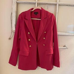 Lane Bryant Ponte Blazer Size 14 - Raspberry
